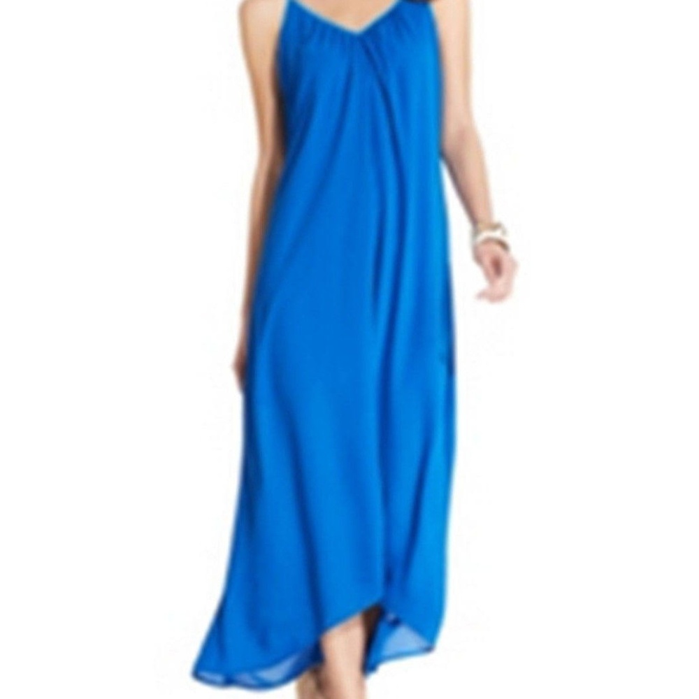 Ny Collection Womens Hi Low Spaghetti Straps Dress